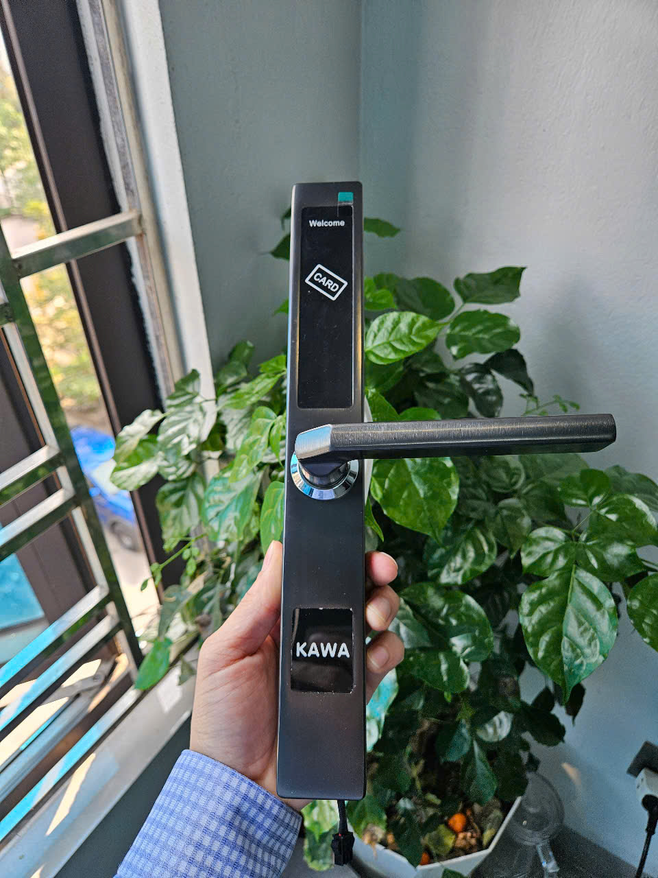 khóa thẻ từ Kawa KSAL01 đen